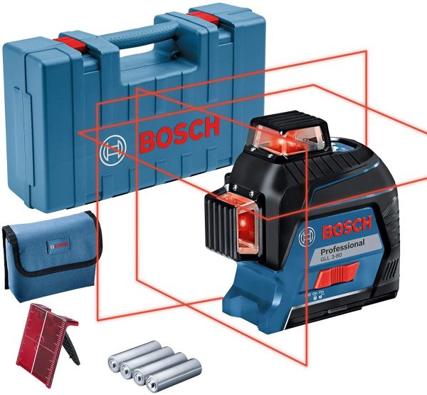 Линейный лазерный нивелир Bosch GLL 3-80 Prof (0601063S00)