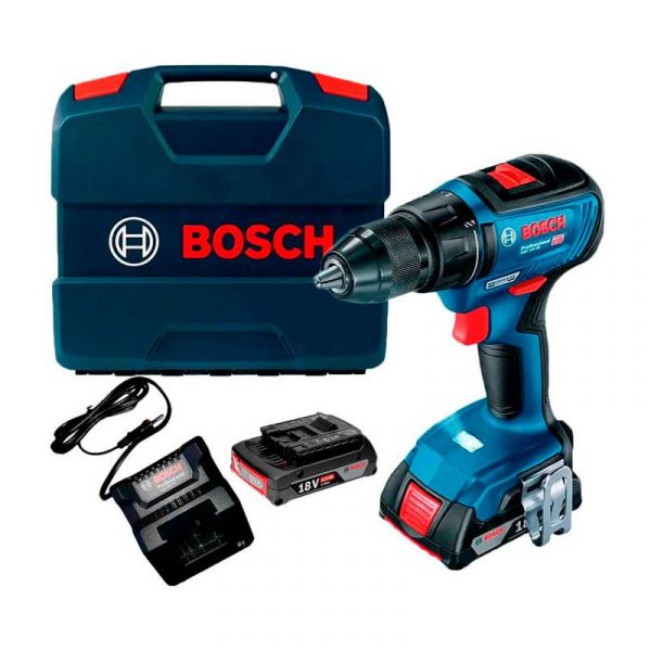 Дрель-шуруповерт Bosch GSR 18V-50 plus 2x2.0 Ah (06019H5000)