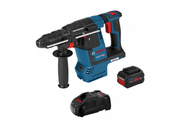 Akkumulyatorlu perforator Bosch GBH 18V-26, 1x8 Ач+GAL 1880 CV 0615990M3N