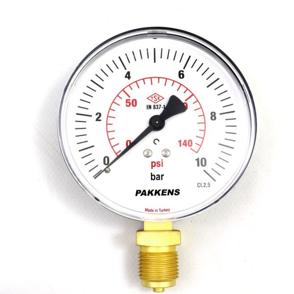 Manometr Pakkens Standart (0-10 Bar 100 mm) 1001000107