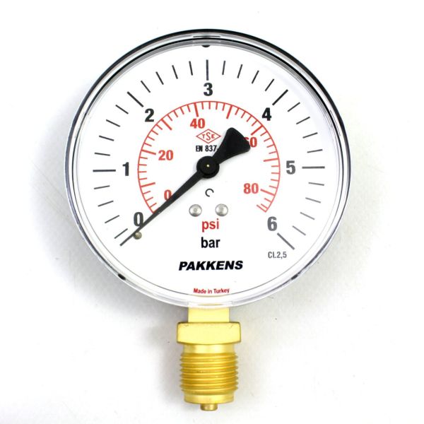 Manometr Pakkens Standart (0-6 Bar 100 mm) 1001000106