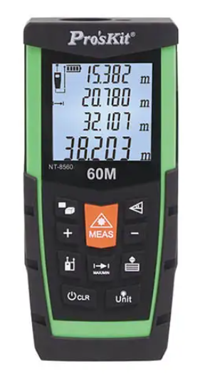 Məsafəölçən lazerli 60 m Pro'skit NT-8560