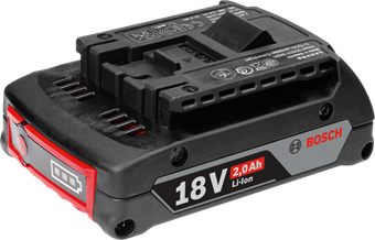 Akkumulyator 2 GBA 18 V 2.0Ah Bosch 1600Z00036