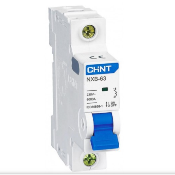 Avtomat açar NXB-63 1P 1А 6кА B (CHINT) 179599