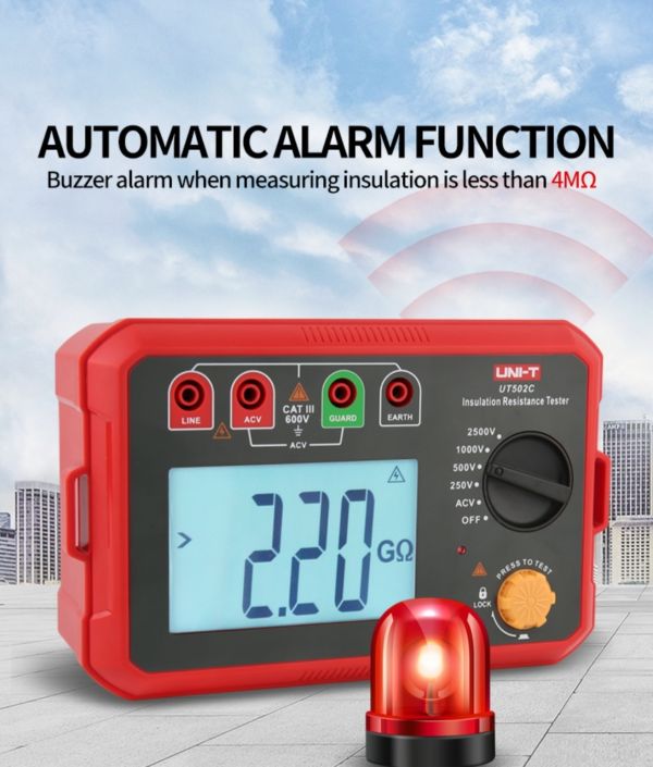 Meqaommetr UNI-T UT 502C, BT