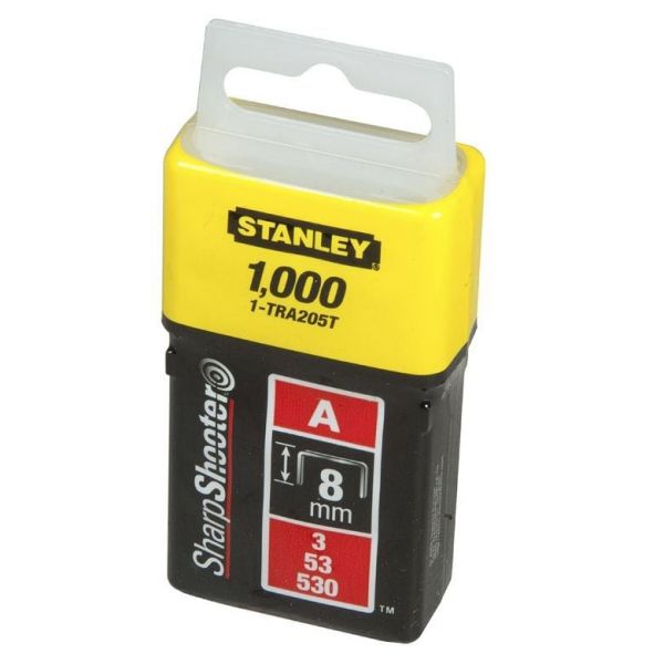 Скобы для мебельного степлера 8 мм Stanley (1-TRA205T)