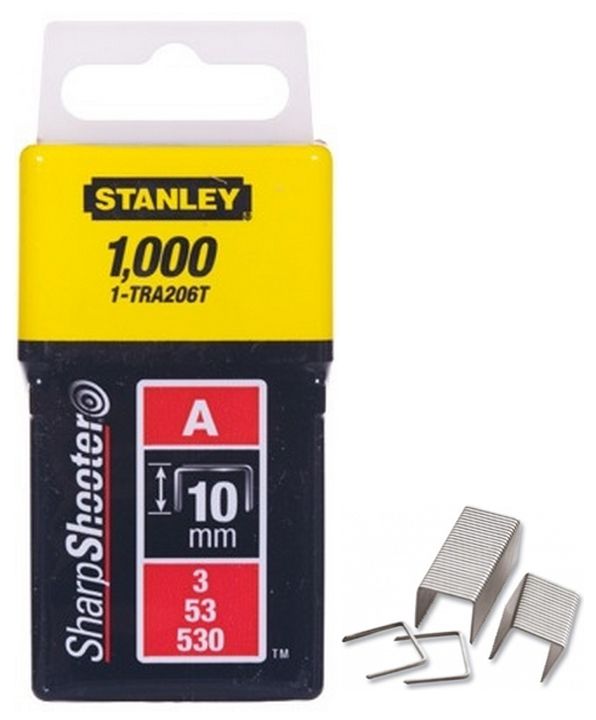 Скобы для степлера 10 мм Stanley (1-TRA206T)
