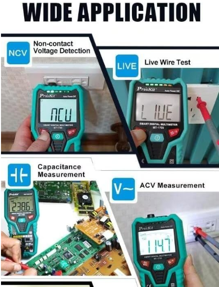 Multimetr rəqəmsal Pro'skit MT-1708