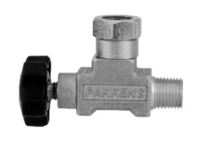 İki gedişli təzyiq ölçmə kranı manometr üçün Pakkens PN 250 paslanmaz G1/4" 91043311100