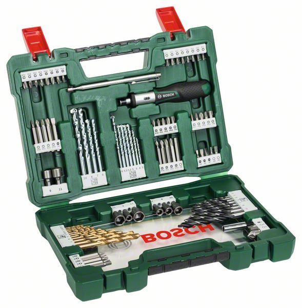Bit və buruqlar dəsti Bosch V-Line 91 (2607017195)