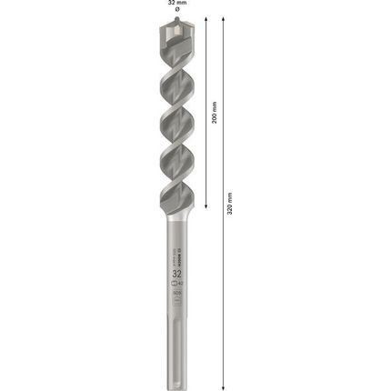 Burğu beton üçün SDS-max-4 32x200/320 mm Bosch 2608685874