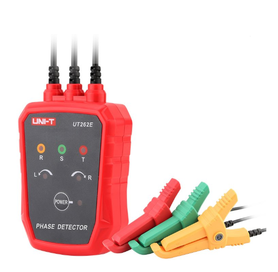 Təmassız faza detektoru UNI-T UT 262E, BT