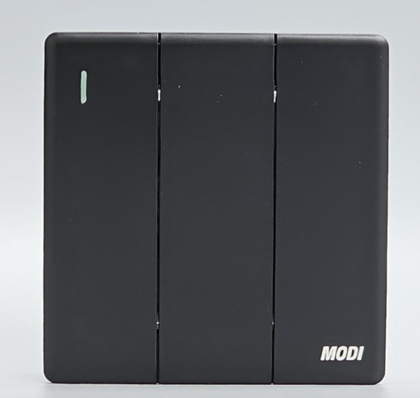 İşıq açarı (üç düyməli) Modi PK01-10A-3K-B60, Wh