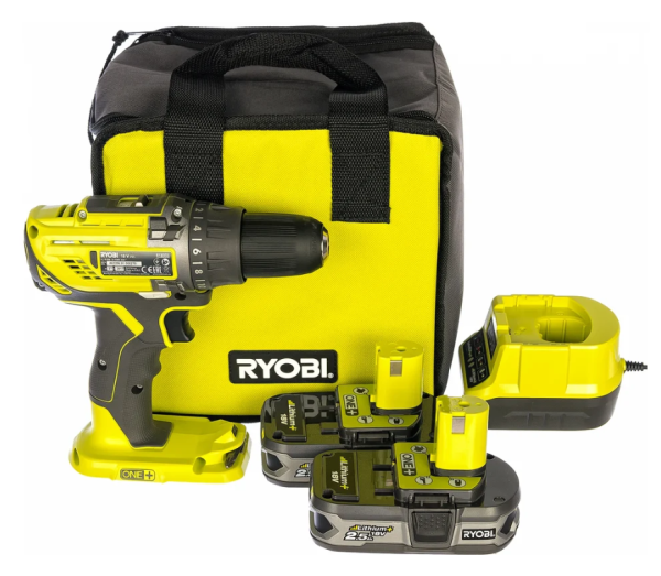 Drel-vintburan Ryobi ONE+ R18DD3-225S 5133003349