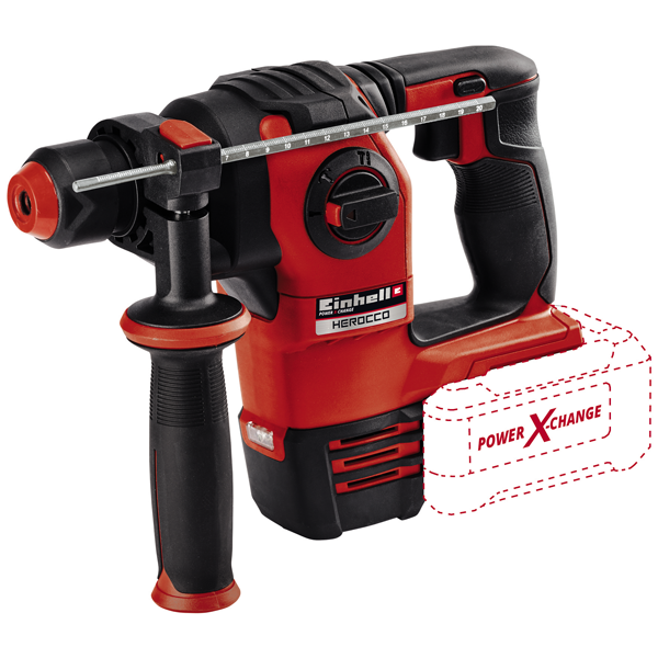 Перфоратор аккумуляторный Einhell PXC Herocco (4513900)