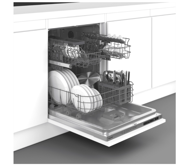 Qabyuyan maşın quraşdırılan Hotpoint HI 4C66