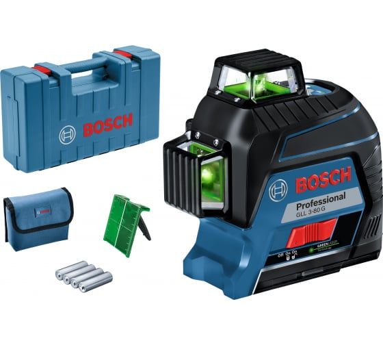 Линейный лазерный нивелир Bosch GLL 3-80 G Prof (0601063Y00)