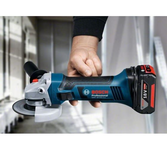 Угловая шлифмашина Bosch GWS 18-125 V-LI 060193A30B