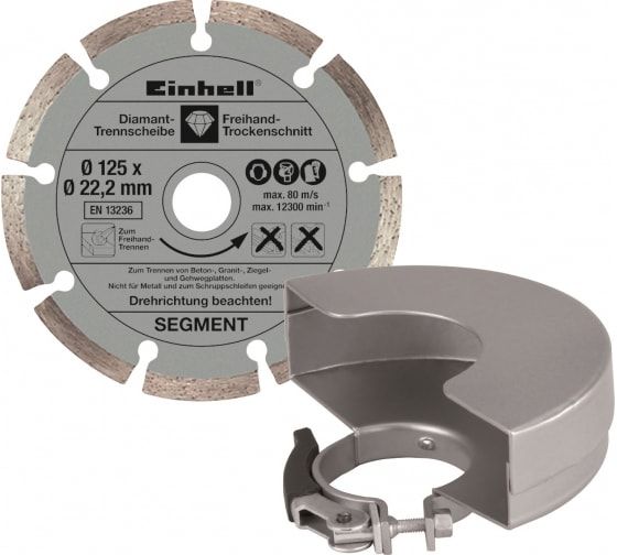 Cilalama maşını Einhell TE-AG 125/750 Kit (4430885)