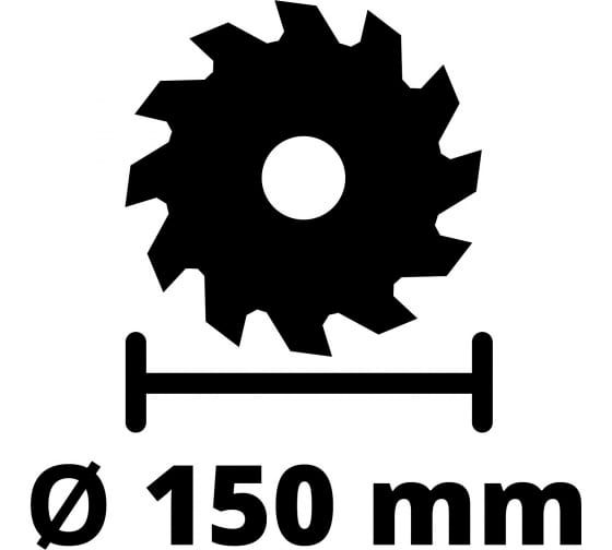 Sirkulyar mişar akkumulyatorlu Einhell TE-CS 18/150 Li-Solo (4331220)