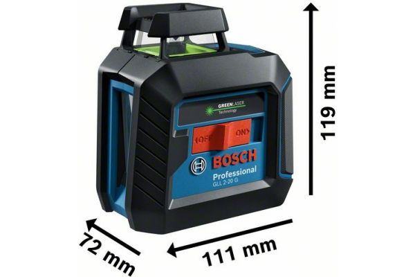 Nivelir lazerli Bosch GLL 2-20G 0601065000
