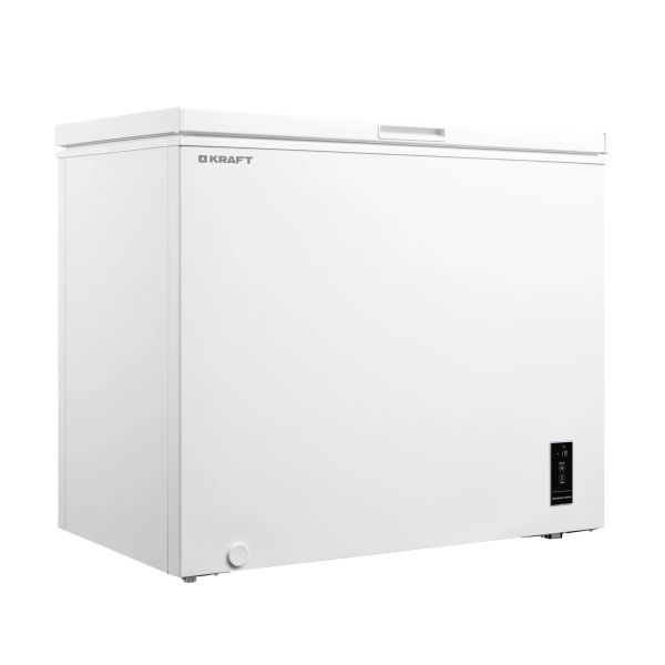 Dondurucu-soyuducu KRAFT BD (W)- 210BL ağ (elektronlu, inventorlu)