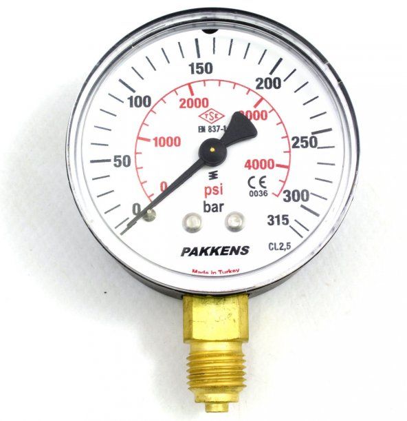 Manometr Pakkens Standart (0-315 Bar 63 mm) 0631000116