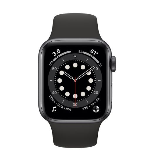 Apple Watch 6 44 mm Space Gray, Gold 