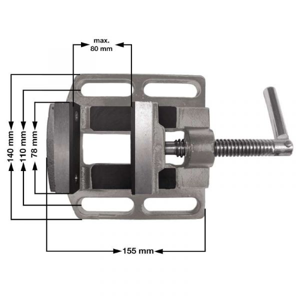 Məngənə, 75 mm Einhell (4225706)