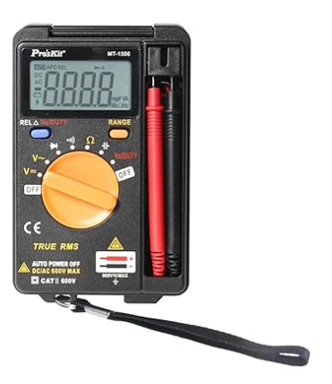 Мультиметр цифровой автоматический Pro'skit MT-1506