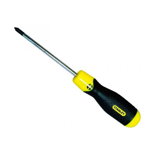 Отвертка Stanley Cushion Grip Phillips РН1 х 75 мм 0-64-932