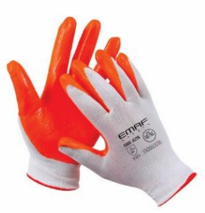 İşçi əlcəyi, Emaf Safety A220, nitril, 22qr