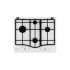 Qaz üstlüyü Hotpoint-Ariston PCN 641 /HA (WH) Qaz üstlüyü Hotpoint-Ariston PCN 641 /HA (WH)