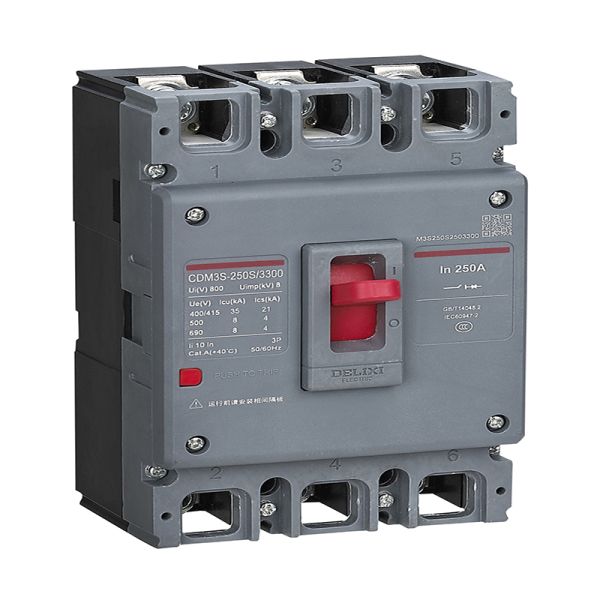 Avtomat açar Delixi MCCB CDM3S‐250S/3300 250A