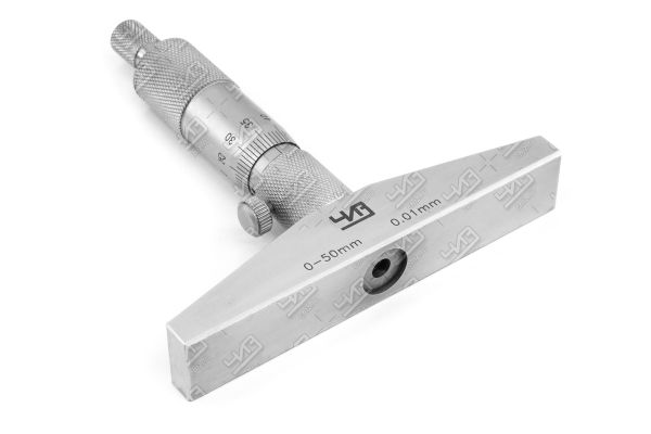 Dərinlikölçən mikrometrik ЧИЗ ГМ-50 0,01