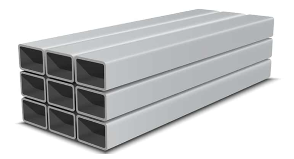 Profil düzbucaqlı paslanmayan poladdan GP 15×10 mm