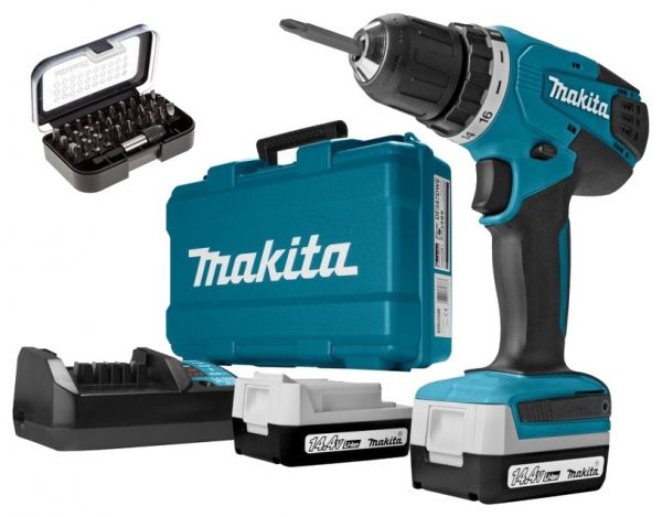 Дрель-шуруповерт аккумуляторная Makita DF347DWEX8