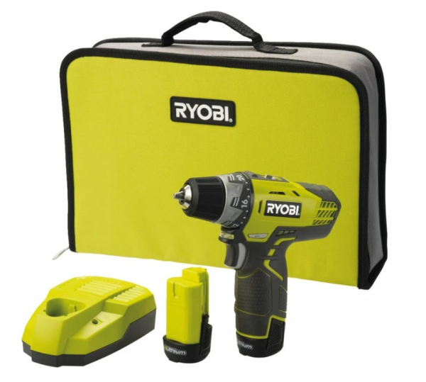Drel-vintburan akkumulyatorlu Ryobi R12DD-LL13S 5133001802