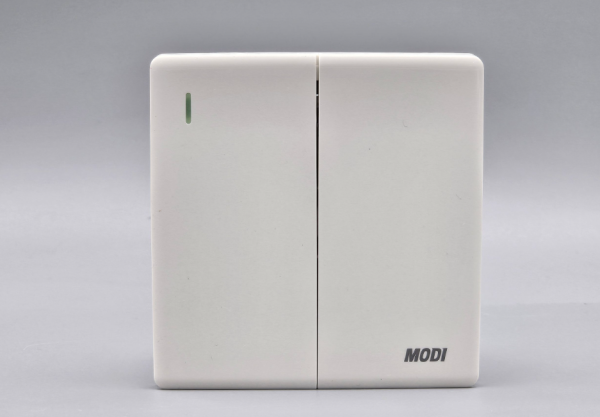 İşıq açarı (iki düyməli) Modi PK01-10A-2K-B60, Wh