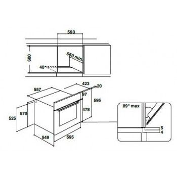 Духовка Indesit IFW 65Y0 J BL