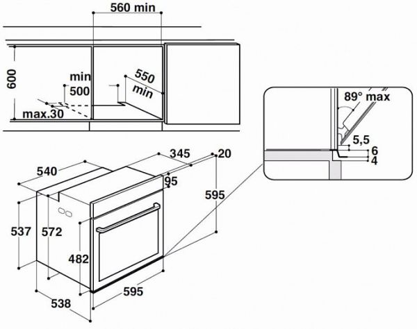 Soba Hotpoint-Ariston FI7 871 SC IX HA