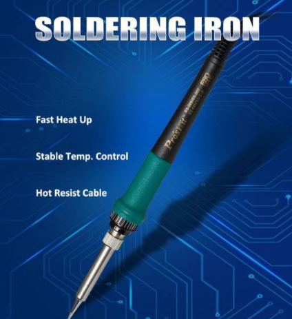 Hot air çoxfunksiyalı rəqəmsal lehimləmə stansiyası Pro'skit SS-989B
