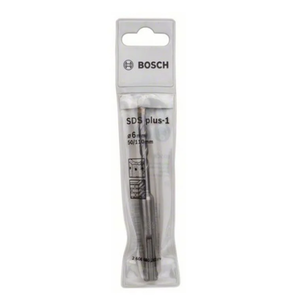 Burğu beton üçün SDS-plus-1,  6x50x110 mm Bosch 2608680262