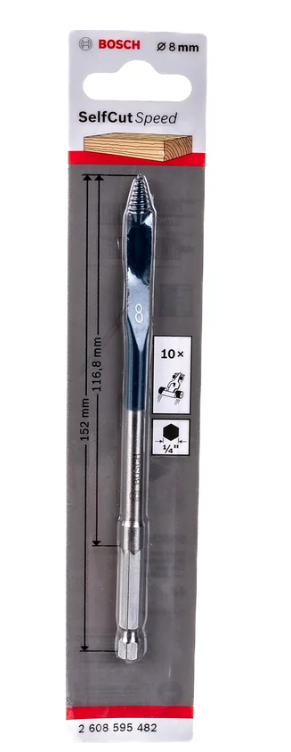 Burğu lələk formalı 8х152 mm Bosch 2608595482