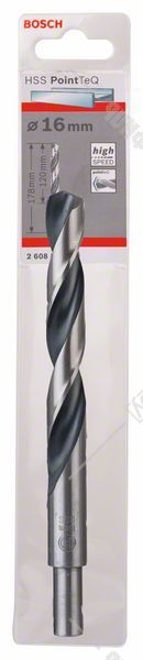 Burğu metal üçün HSS Pointteq 16x120x178mm Bosch 2608577310