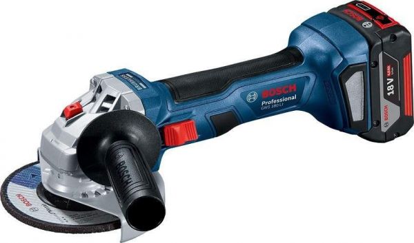 Bucaqlı pardaqlama maşını Bosch GWS 180-LI 2x4,0 Ah (06019H9021)