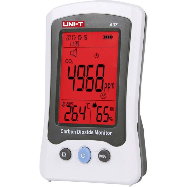 Detektor rəqəmsal karbon qazı üçün Carbon Dioxide Monitor CO2 UNI-T A37