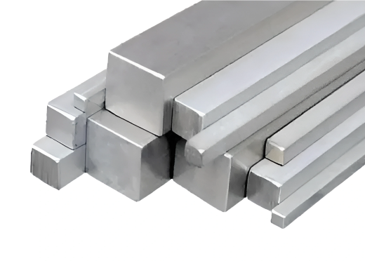 Kvadrat çubuq paslanmayan poladdan GP 18×18 kv.mm