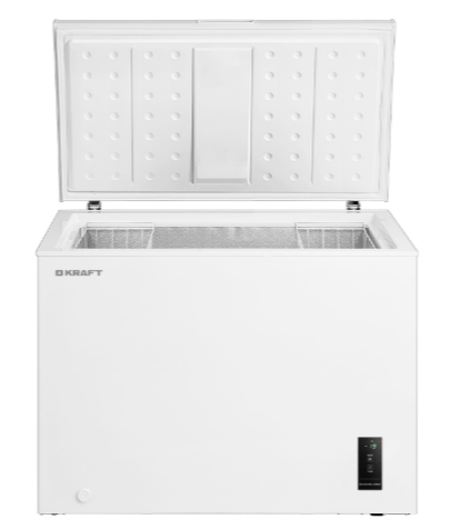 Dondurucu-soyuducu KRAFT BD (W)- 300BL ağ (elektronlu, inventorlu)