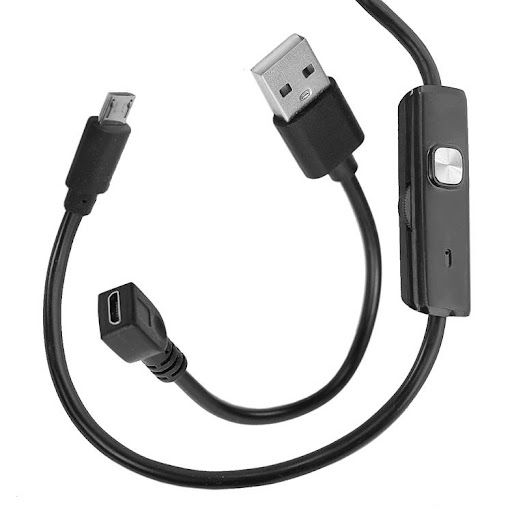 Полужесткий эндоскоп-видеоскоп microUSB 2м 33022 (00000007363)